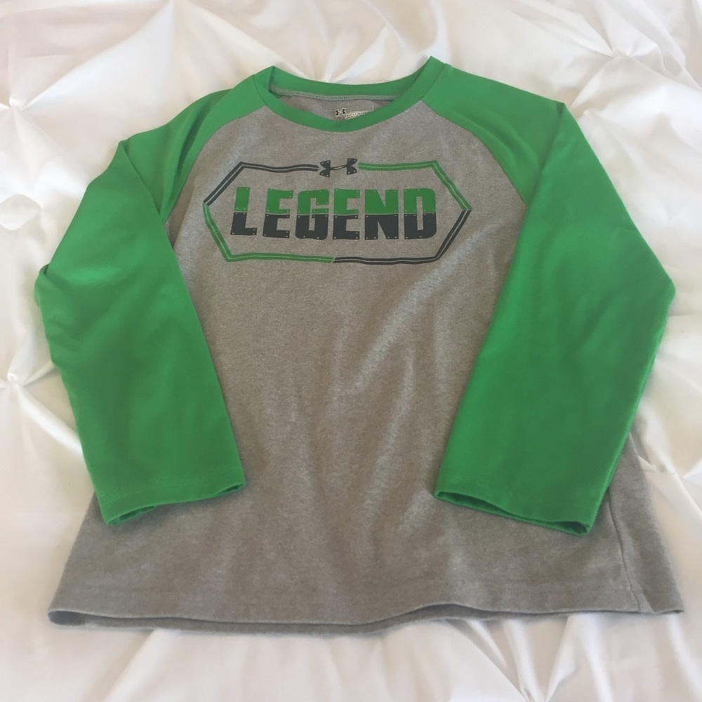 Boys Under Armour long sleeve T